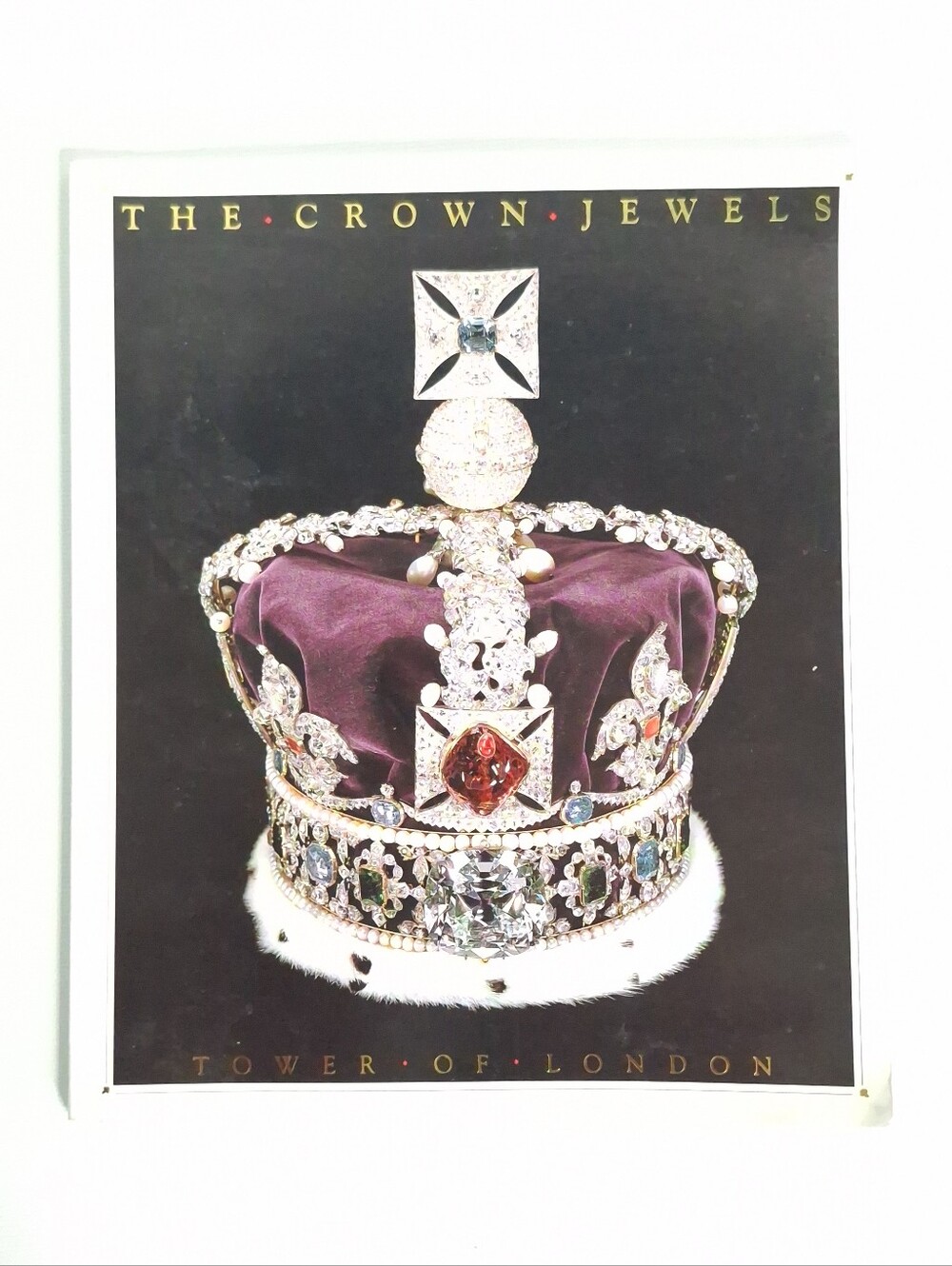 Vintage Tower of London The Crown Jewels Souvenir Booklet Guide